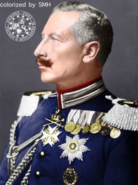 HRH Emperor Wilhelm II. in Guard-Artillery Uniform (1908) - Edition 1