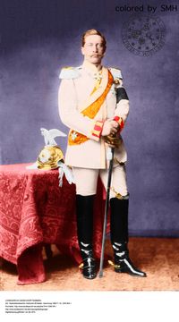 HRH Emperor Wilhelm II. in Uniform of GdC (Year 1888)