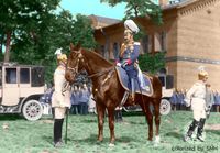 HRH Emperor Wilhelm II. on Horseback