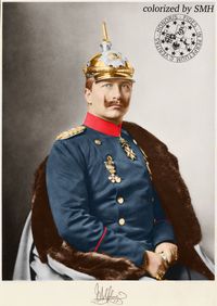 HRH Emperor Wilhelm II., King of Prussia in uniform of GdC